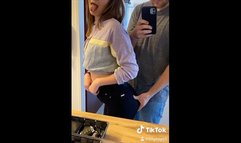 TikTok Flip the Switch Challenge Ends with Doggy and Cum on Ass - TinyTaya