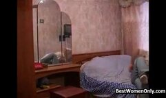 Hot Blonde Russian Girl Sex With Old Man In Her Room
