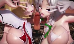 [3d Hentai] Maid Girl Gets Hard Fuck and Creampie 種付け