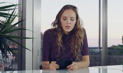 Woman has Orgasm while Reading Book- Katya Clover