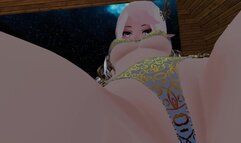 Lewd Facesitting PoV with ASMR and Countdown in VRchat