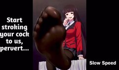 Anime Foot Fetish JOI (Jerk off Challenge Feet Hentai)