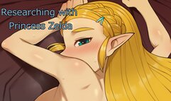 Researching with Princess Zelda -hentai JOI (COM.) (BOTW JOI, Wholesome, Vanilla, 2 Cum Points)