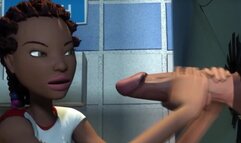 Schoolgirl Glory Hole in School Bathroom | 3D Uncensored Animation