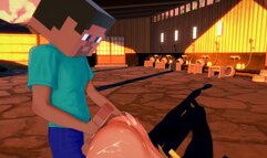 Minecraft - Sex with Blaze - Mob Talker - 3D Hentai