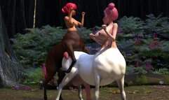 Amy's Big wish - Centaur things Part 1 of 2 - Futanari Centaurs Princess Breeding Cartoon