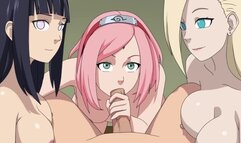Naruto - Kunoichi Trainer - Part 13 - Girls Suck your DIck by LoveSkySanX