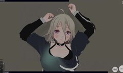 3D HENTAI Vocaloid IA Agreed to Fuck after the Concert