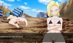 Super Slut Z Tournament [hentai Game] Ep.2 Catfight with Vidl Chichi Bulma and Android 18