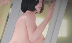 Sakura Gets Fucked in Front of the Window