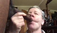 Gay Porn Video of White Cocksucker and a Big Black Cock