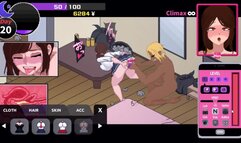 Hentai Game-NTR Legend V2.6.27 Part 5 Wife in Cosplay Apron, Bunny and Maid Outfit for me to Fuck