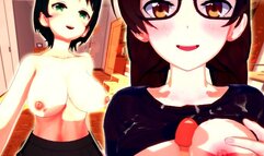 Renting Too Many Girlfriends... (Fuck Shizuru and Ruka) Anime Rent A Girlfriend 3d Hentai Uncensored