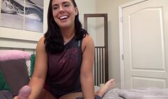 Chubby amateur is ready to become a pornstar