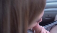 Gorgeous Hot Blonde Real Sex Into Car In Forest Part1