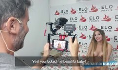 Behind the Scenes of DivinaMaruuu's thresome Porn Video in Elo Podcast's Spicy Room