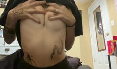 emo sub being a ewhore (selling custom content)