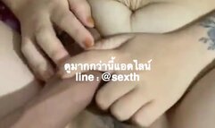 thai teen Big Tits Masturbation And Handjob To Cumshot