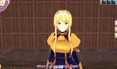 3D/Anime/Hentai, Sword Art Online Alicization: Alice Zuberg getting fucked outside !!!