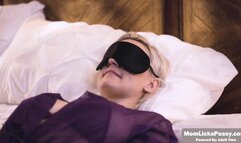 Stepteen and her bff blindfolded stepmom