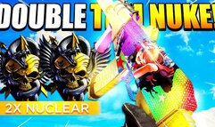 DOUBLE NUCLEAR in TEAM DEATHMATCH! (Black Ops Cold War)