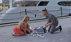 Hot British PAWG Gets All Excited When She Sees A Million Dollars To Fuck A Stranger She Just Met