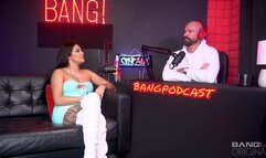 Busty Pornstar Gets A Creampie On The Bang Podcast
