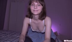Cute Step Sis wants me to Cum on her Face - Cute Girl / Cum Face / Blowjob