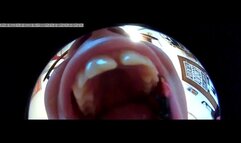 Nicoletta devours you completely inside her monstrous mouth! Vr video!