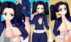 [Hentai Game Koikatsu! ]Have sex with Big tits Demon Slayer Aoi Kanzaki.3DCG Erotic Anime Video.