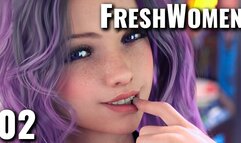 FRESHWOMEN #02 – Visual Novel PC Gameplay