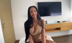 First Casting With Beautiful Latina Teen - POV Sex