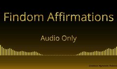 Findom Affirmations - Audio Only MP4