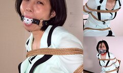 KR1-4 Pretty Japanese MILF Tamami Bound and Gagged First Time FULL (HD)