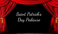 Saint Patrick’s Day Pedicure
