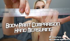 Size Comparison Hand Measuring with Ruler - WMW 1080p FullHD