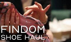 Findom Shoe Haul - Designer High Heel Shopping Spree with Finsub