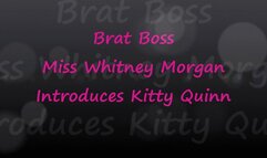 Brat Boss Whitney Morgan Introduces You To Kitty Quinn - mp4