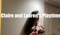 Claire Irons and Lauren Sophia in: Claire and Laurens Playtime MP4 Hi Res