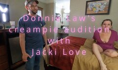 Donnie Law's creampie Audition with Jacki Love (1080p)