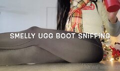 Smelly Ugg Boot Sniffing