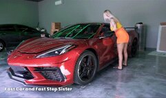 Elana Bunnz - Free Use Mansion Step Sister - Fast Car and Fast Step Sister (HD-1080p)