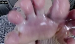 Cumshot on Feet