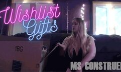 Wishlist Gifts Received by Ms Construed ~ Findom Money and Shopping Fetish ~ Ms Construed is Spoiled by a Good Boy! ~ 480p SD