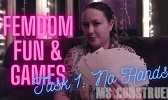 Ms Construed's Femdom Fun and Games: Task 1 - The Ultimate Humiliation Challenge ~ Femdom Verbal Humiliation JOI Task ~ 1080p HD