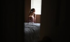 Caught Peeping - Stevie catches her roomate watching her get dressed -POV HD 1080p Mov