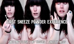 First Sneeze Powder Experience [HD]