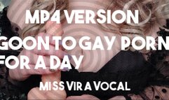 MP4 VERSION Gay porn gooner encouragement- full day of gay gooning asmr
