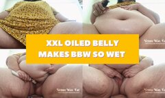 OILED BELLY MAKES BBW SO WET 720