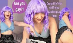 Caught By Your Girlfriend Watching Gay Porn - Make Me Bi Bisexual Encouragement and Humiliation Femdom POV with Mistress Mystique - MP4